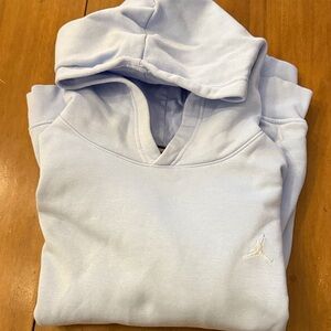 Jordan Light Blue V-Neck Sweater